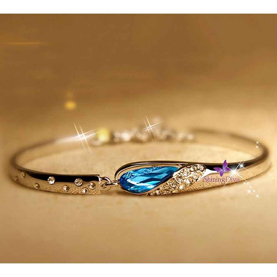 Shining Diva Fashion Italian Designer Non Precious Metal Jewellery Set for Women | Rrsdcmb208