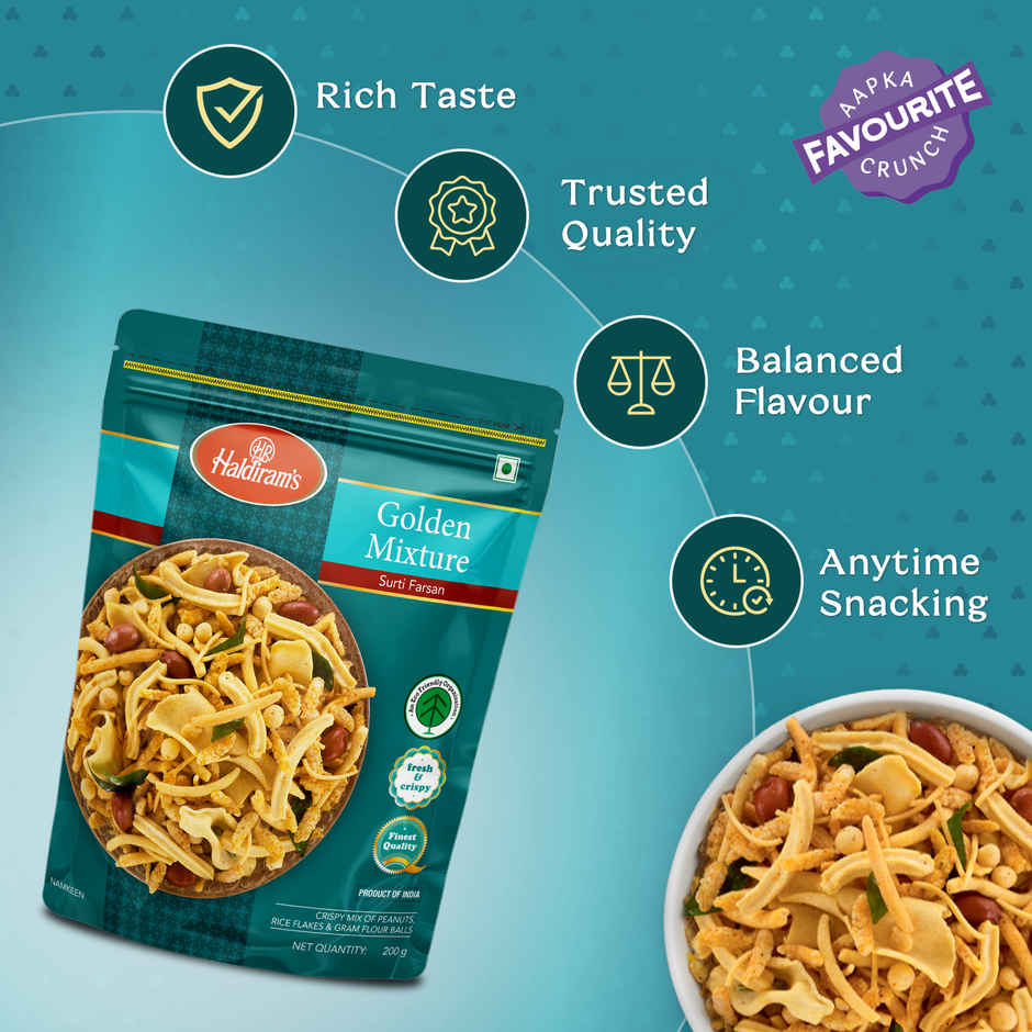 Haldiram's Nagpur Golden Mixture | Savoury & Crunchy