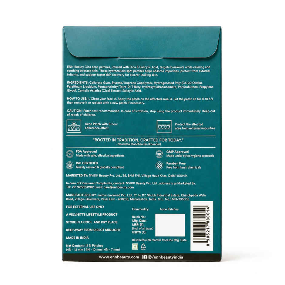 Enn Beauty Cica Acne Shield | Acne Patches