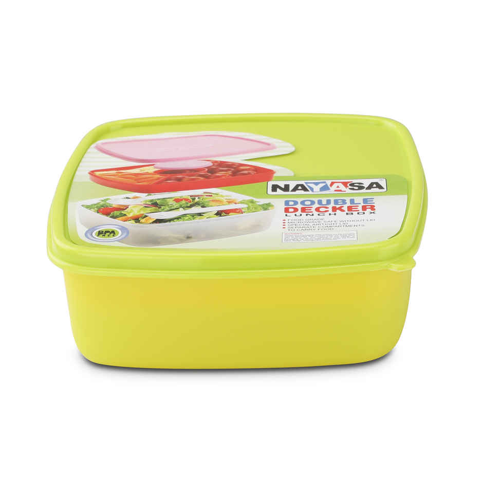 Nayasa Round Double Decker Lunchbox