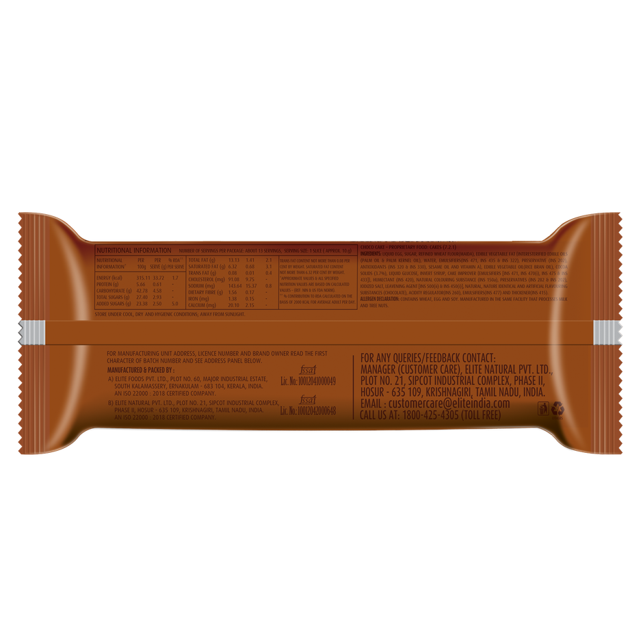 Elite Bar Choco Cake