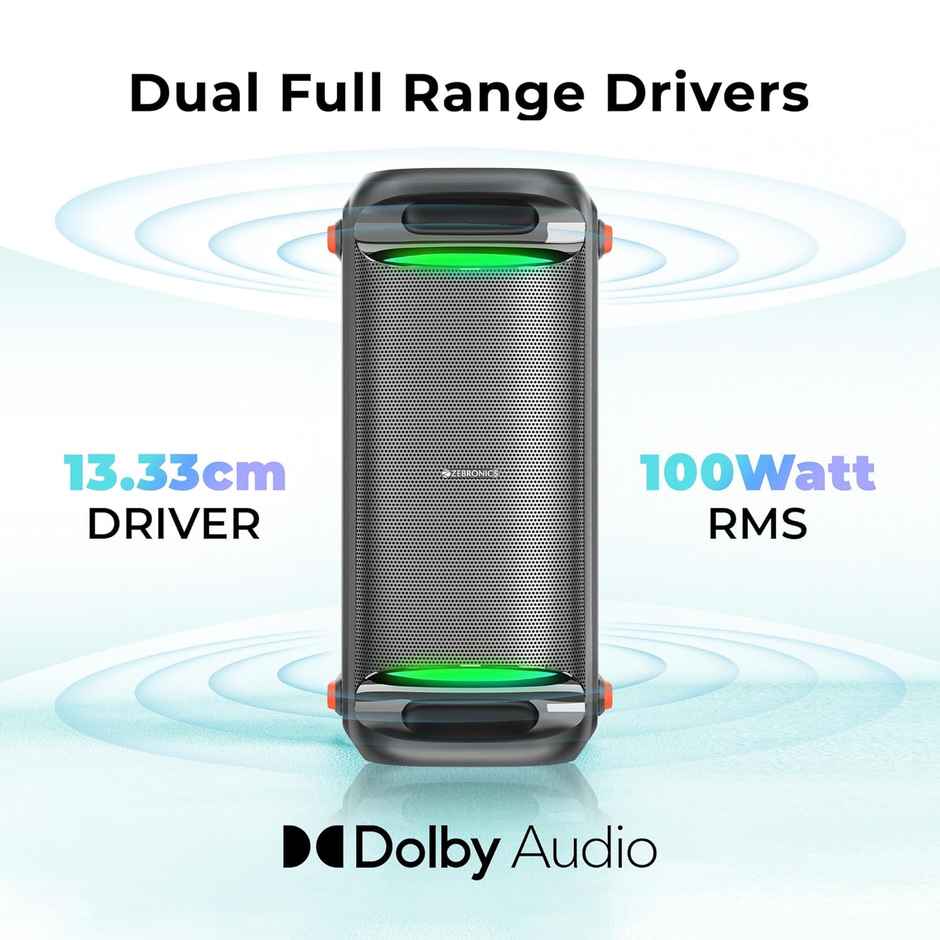 Zebronics Roxor 100W Multi-Connectivity Bluetooth, HDMI ARC, AUX in-Out Speaker with Dolby Audio