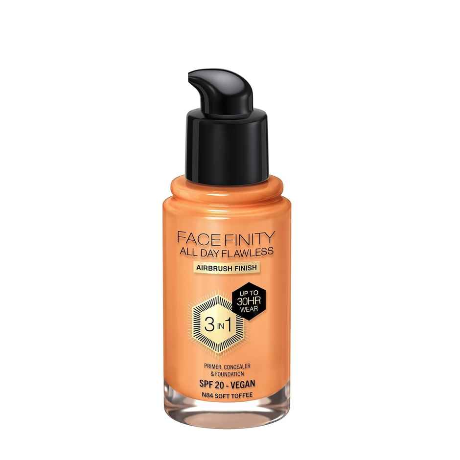 Max Factor Face Finity All Day Flawless 3 In 1 Foundation | Soft Toffee