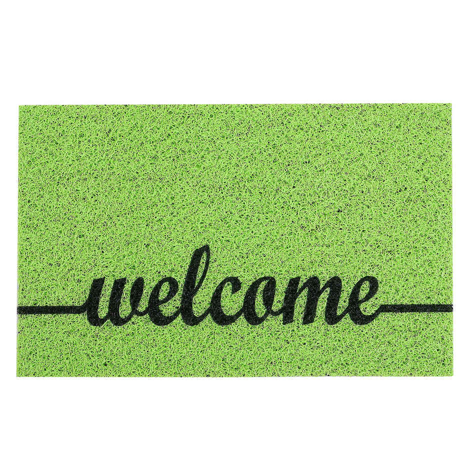 Status Green Pvc Mat 38 Cm x 58 Cm - Welcome | Assorted