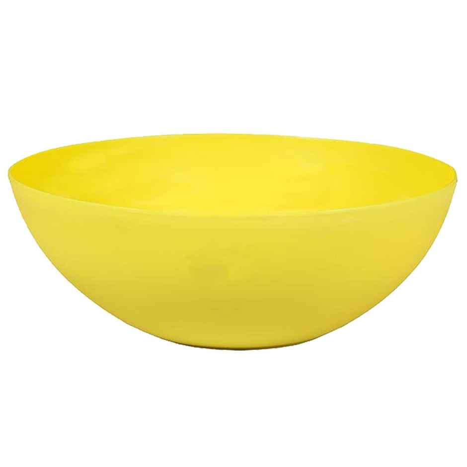 Kuber Industries Plastic Microwave Safe Mixing Bowl Set (1500 ml, Multicolour) - 3 Pieces