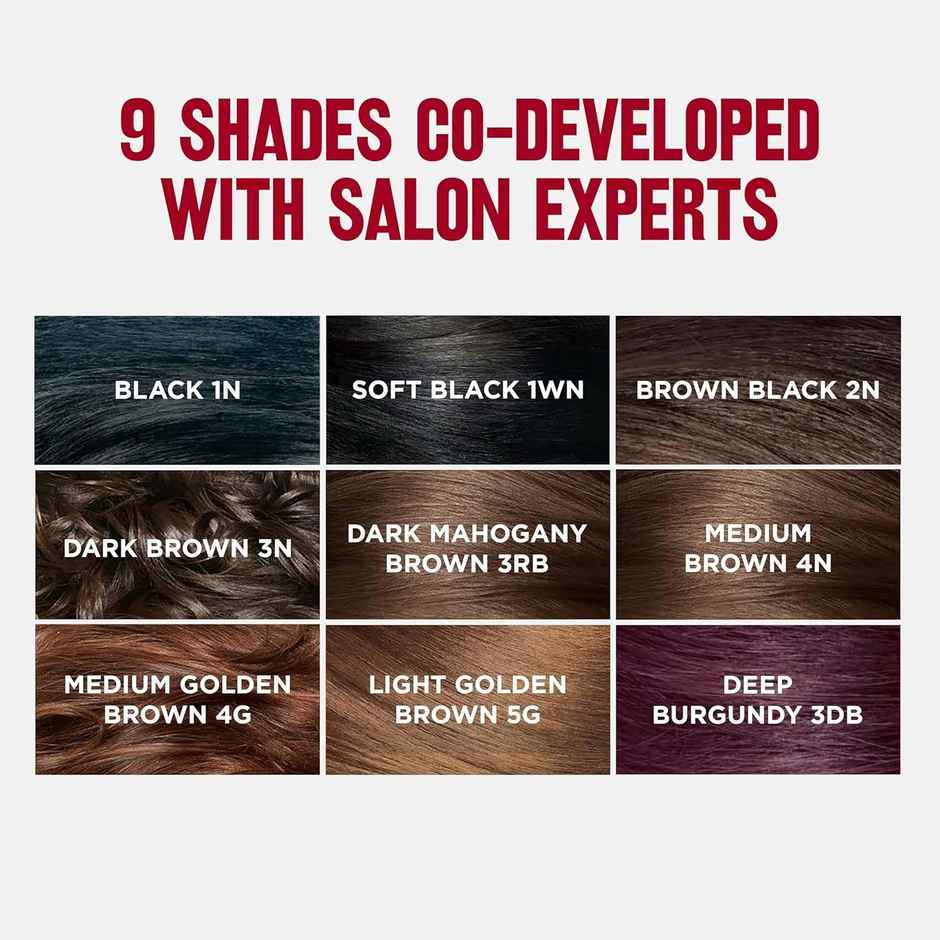 Revlon Colorsilk Hair Color with Keratin - Dark Mahogany Brown 3RB