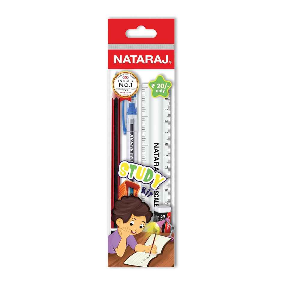 Nataraj Study Kit | Kids Gifting Set | Fun Children's Gift | Return Gift for Kids | Pack of 10