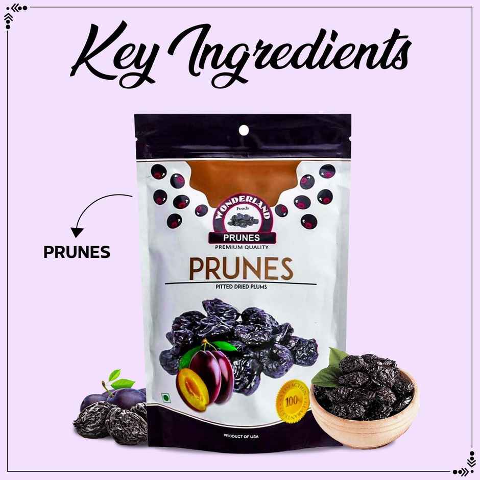 Wonderland Foods Dried Prunes Combo 