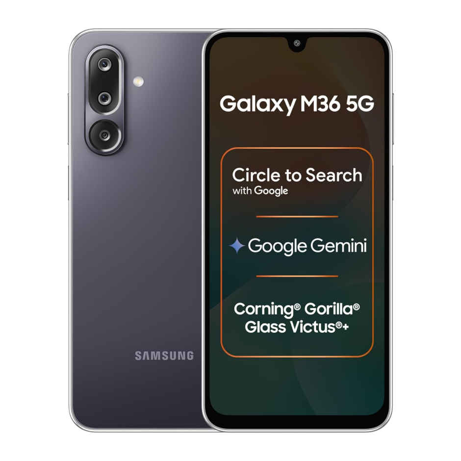 Samsung Galaxy M36 5G | 6GB RAM, 128GB Storage | Velvet Black