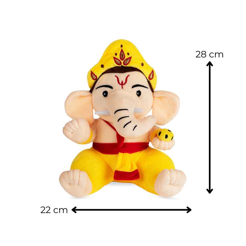 Panda's Box Mantra Chanting Baby Ganesha | Medium - 30 cm