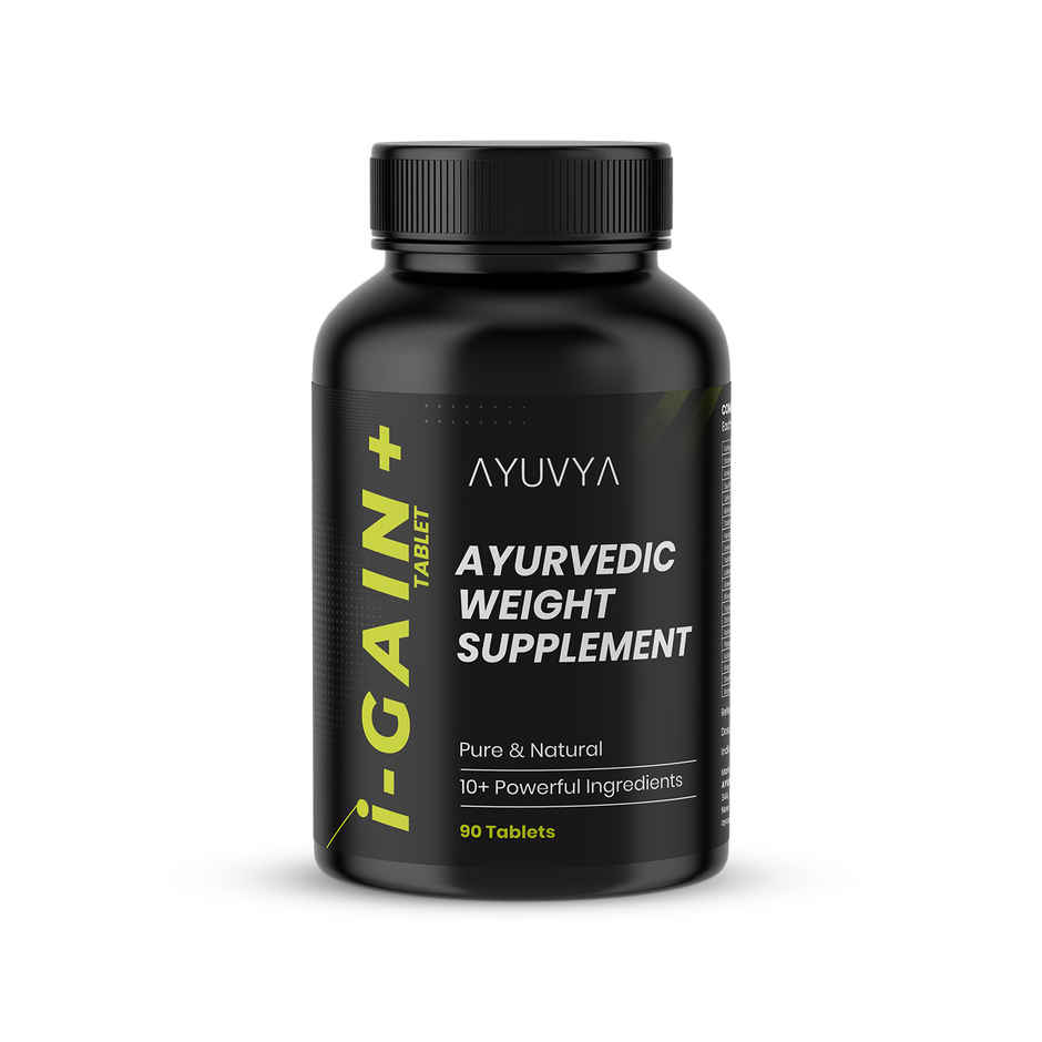 Ayuvya i-Gain+ Ayurvedic Weight Gain Tablets