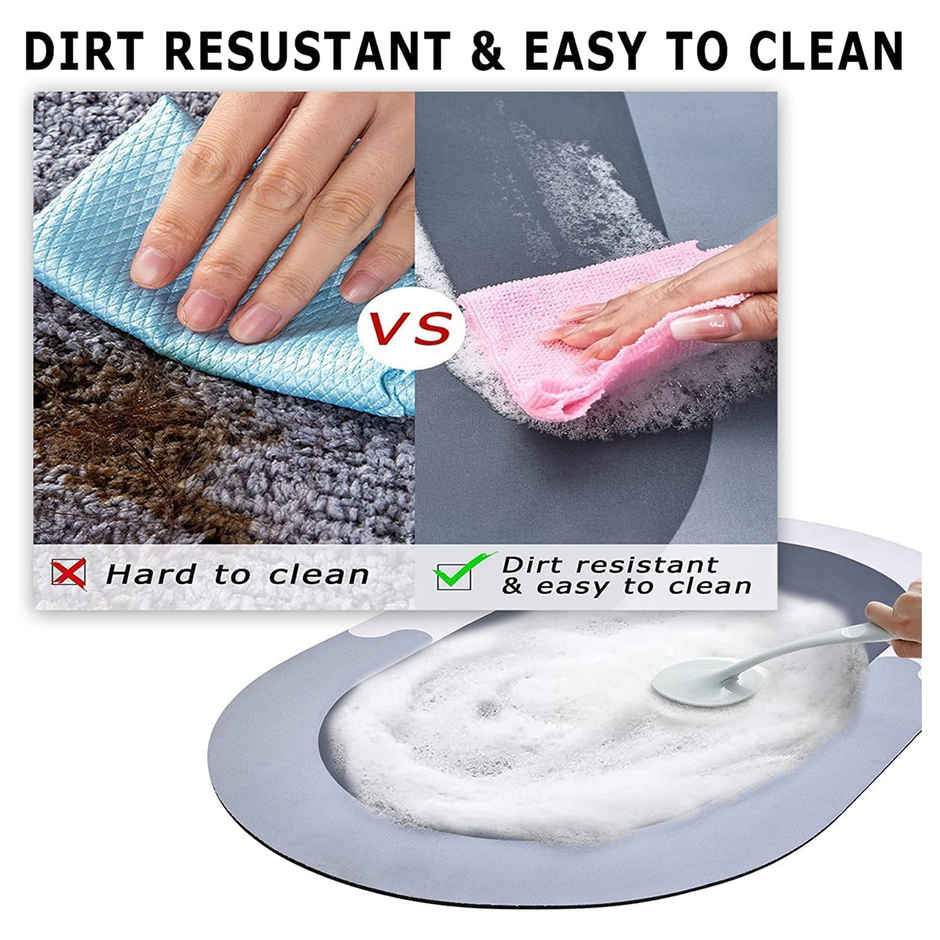 Status Silicon Anti-Skid Bath Mat | 38 x 58 cm | Wonderful | Assorted