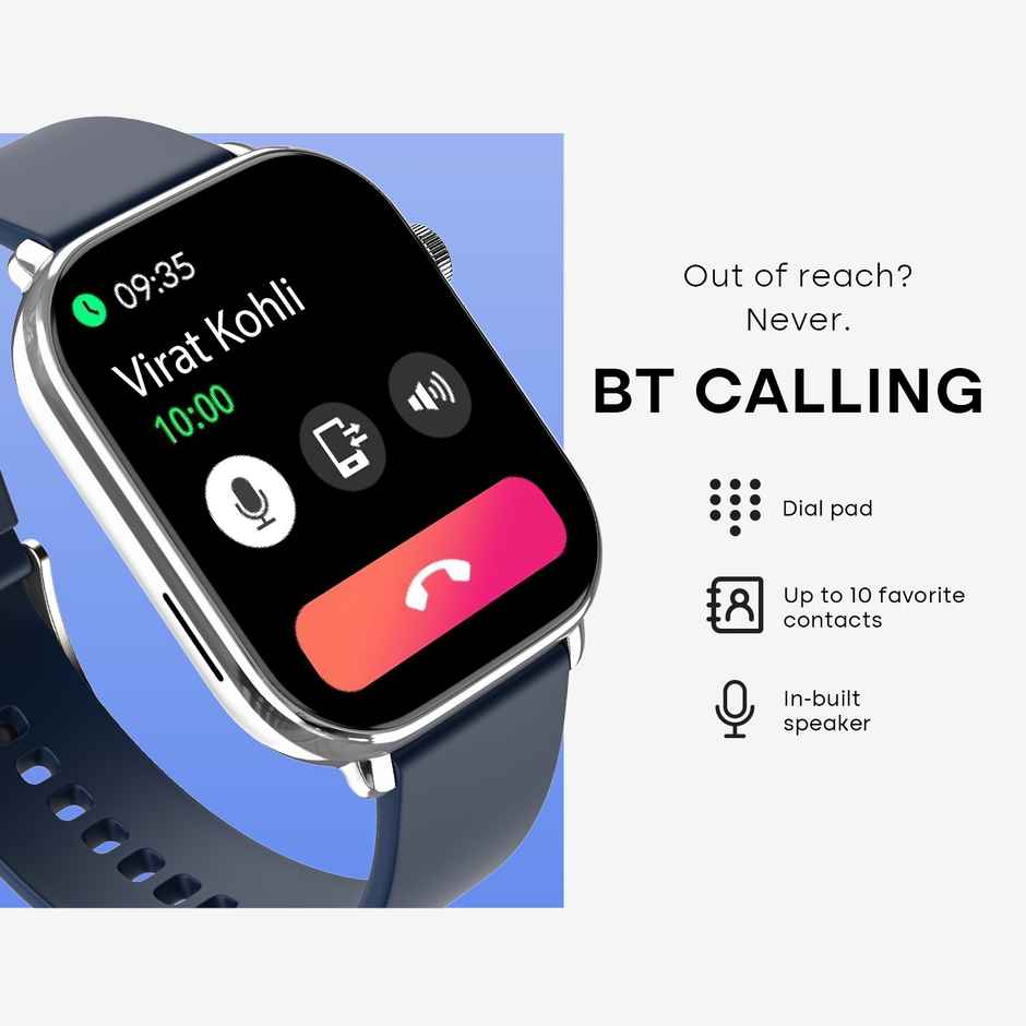 Noise ColorFit Icon 4 Smartwatch | Space Blue