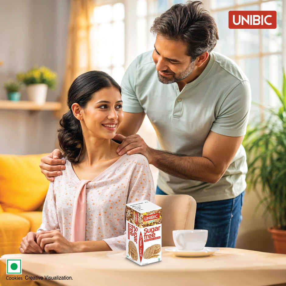 UNIBIC Multigrain Butter Sugar Free Biscuits | Trans Fat-Free Combo