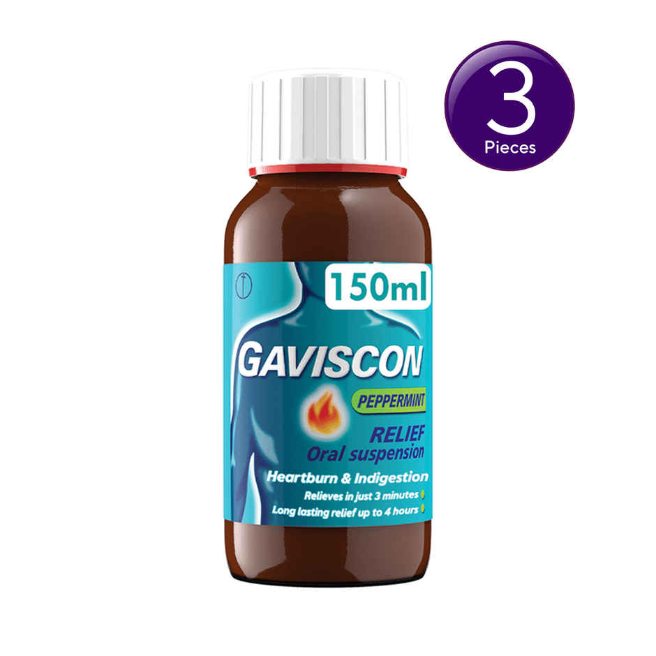 Gaviscon Peppermint Flavour Oral Suspension Combo  