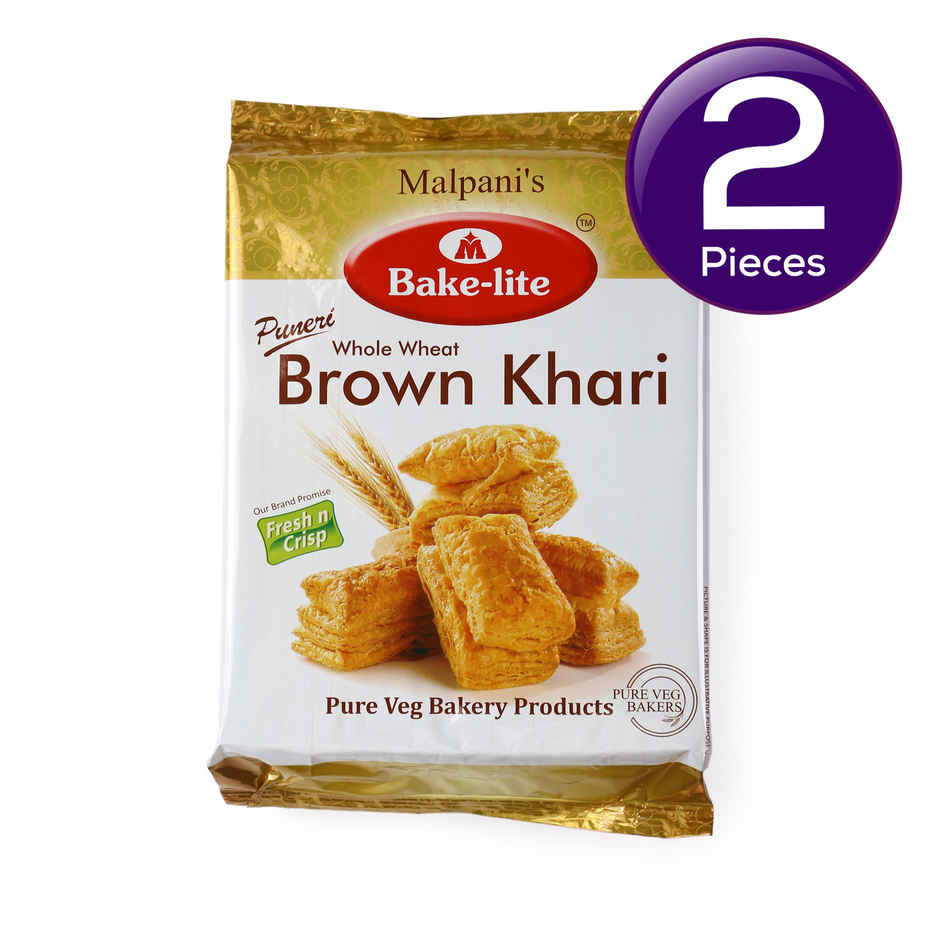 Malpani Bakelite Brown Butter Khari | Preservative-free Combo