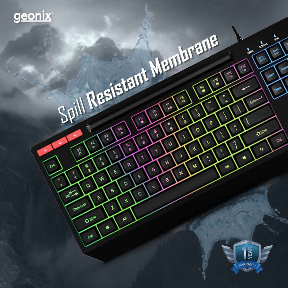 Geonix Cruiser K2 Multi Function Gaming Keyboard