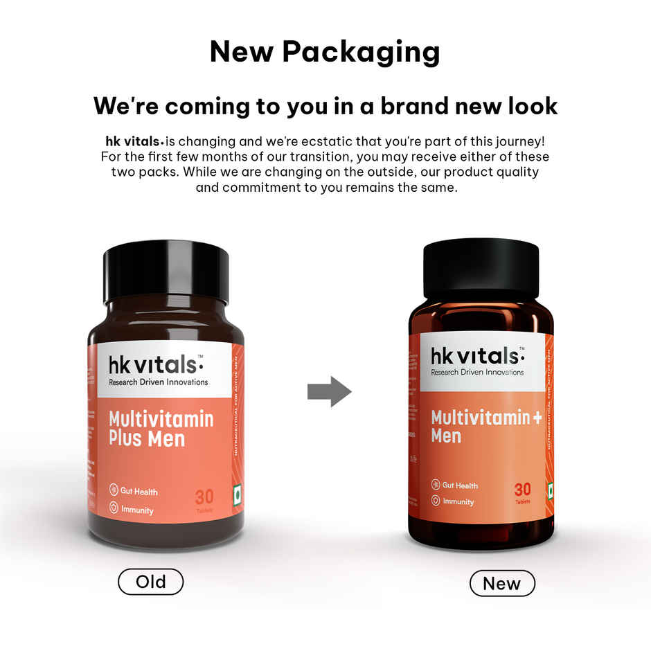 hk Vitals Multivitamin Plus Men (30 Tablets)