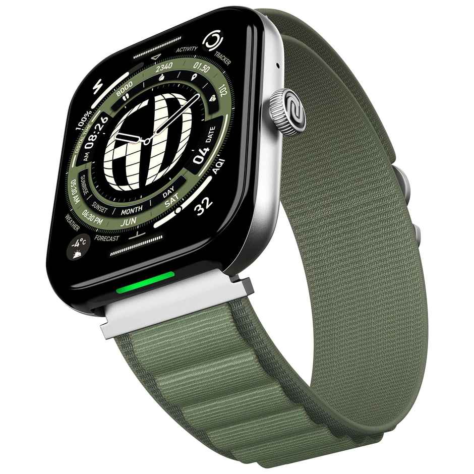 Noise ColorFit Ultra 3 Luminary Smartwatch - Olive Green