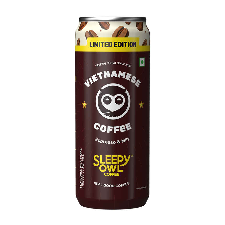 Sleepy Owl Vietnamese Cold Coffee Can