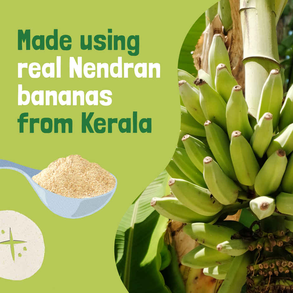 Slurrp Farm Nendran Raw Banana Powder from Kerala | Food for Little Ones with No Sugar
