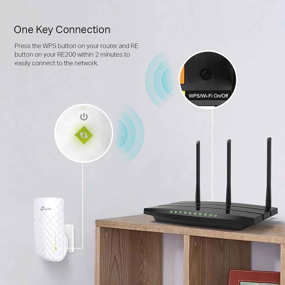 TP-Link RE200 AC750 Wi-Fi Dual Band Range Extender, Repeater, Wifi Signal Booster, Access Point