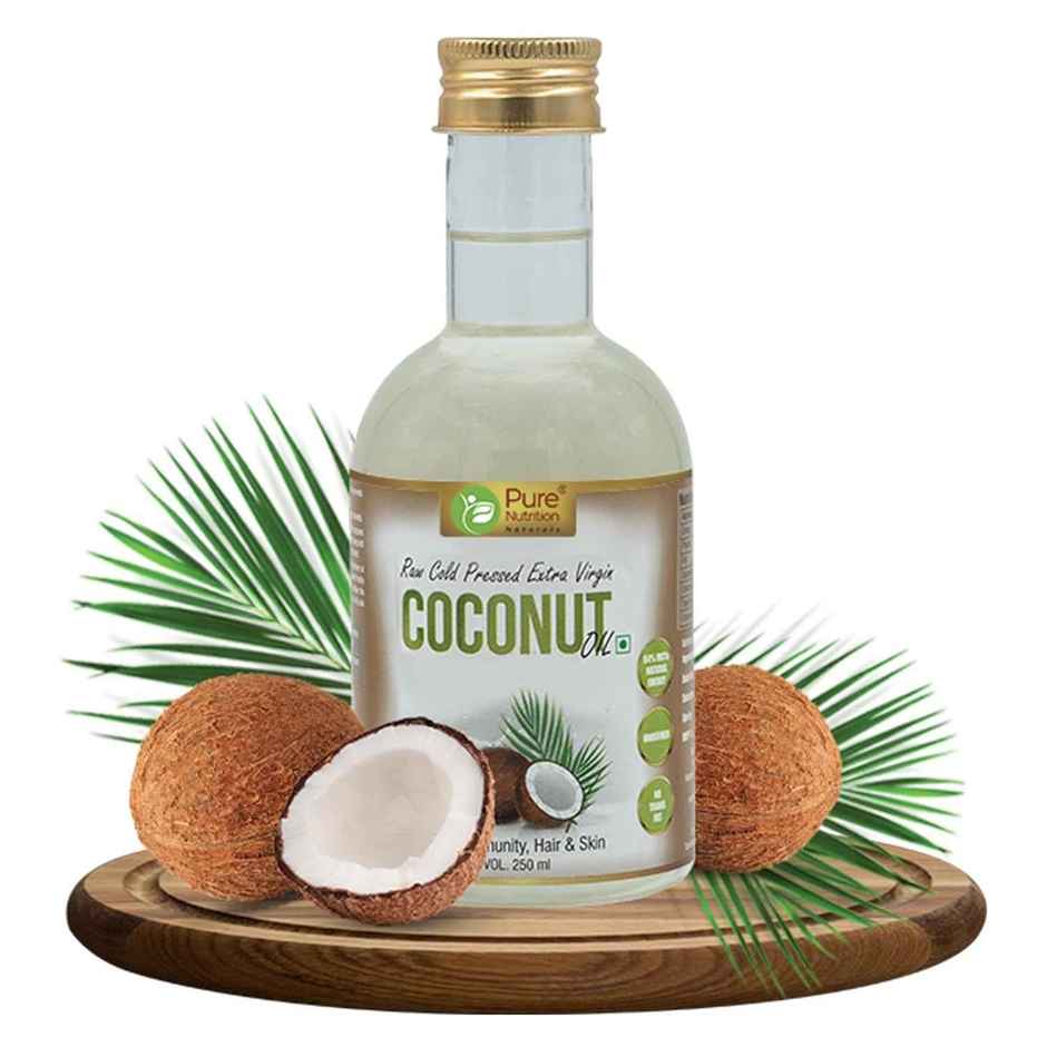 Pure Nutrition Virgin Coconut Cold Pressed Oil | Extracted From A1 Grade Coconut Milk