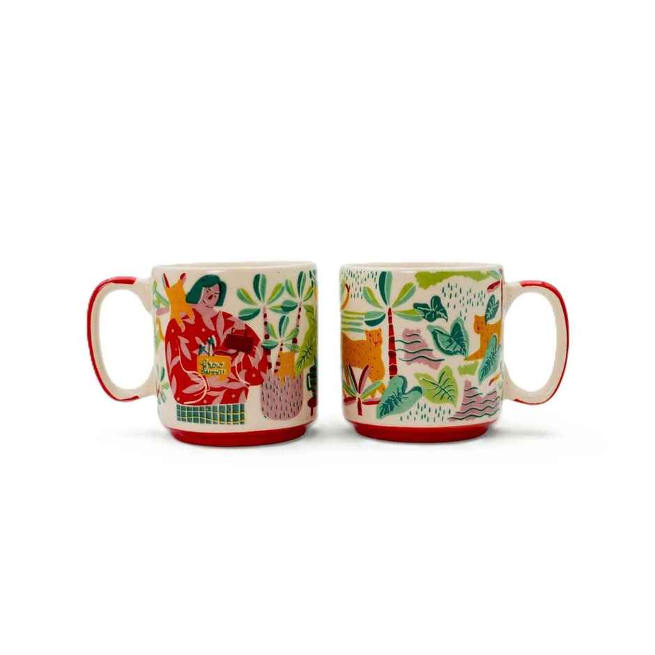 Chumbak Cups of Joy Mug Set of 2 - Premium Gift Set for Loved Ones | With Gift Box