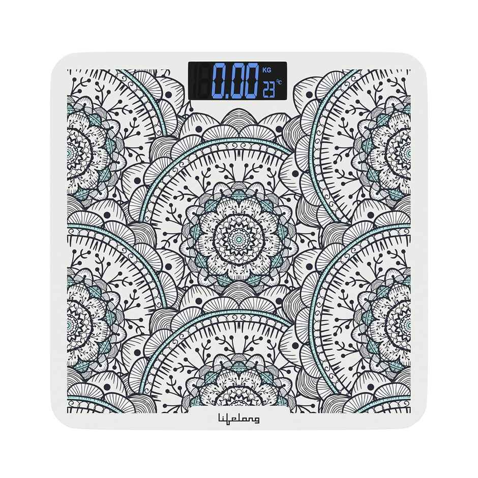 Lifelong Nimbus LLWS81 Digital Weight Machine - Tempered Glass