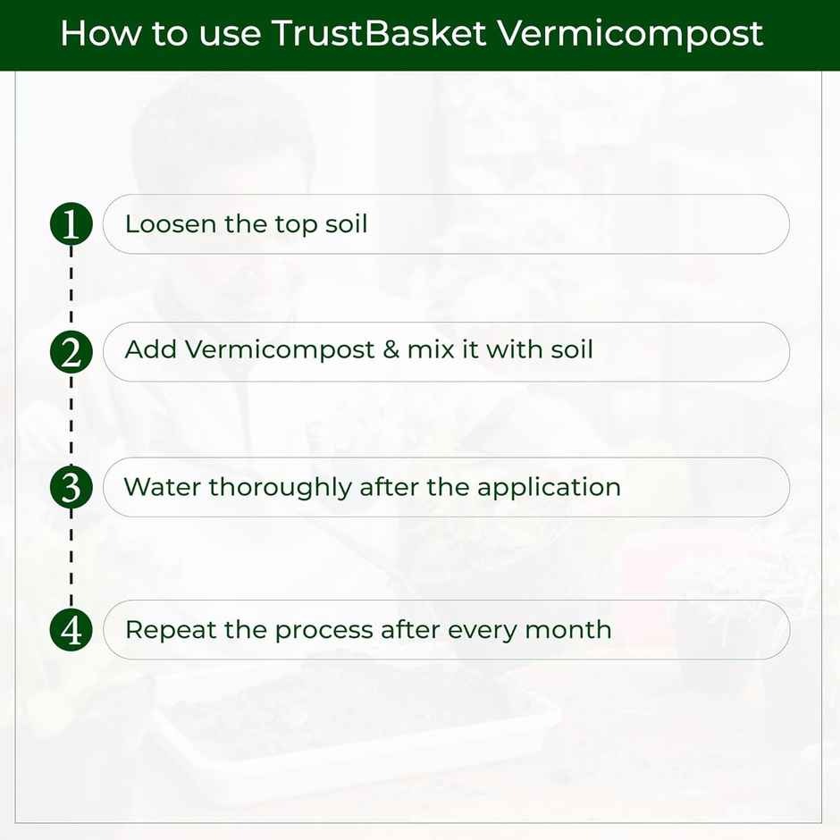 Trustbasket Vermicompost 1Kg