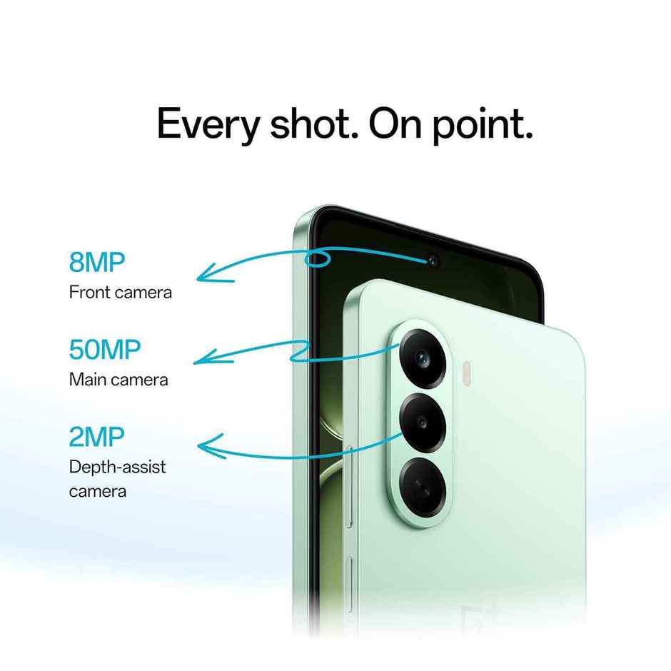 OnePlus Nord CE6 Lite 5G | 6GB RAM + 128GB Storage | Vivid Mint