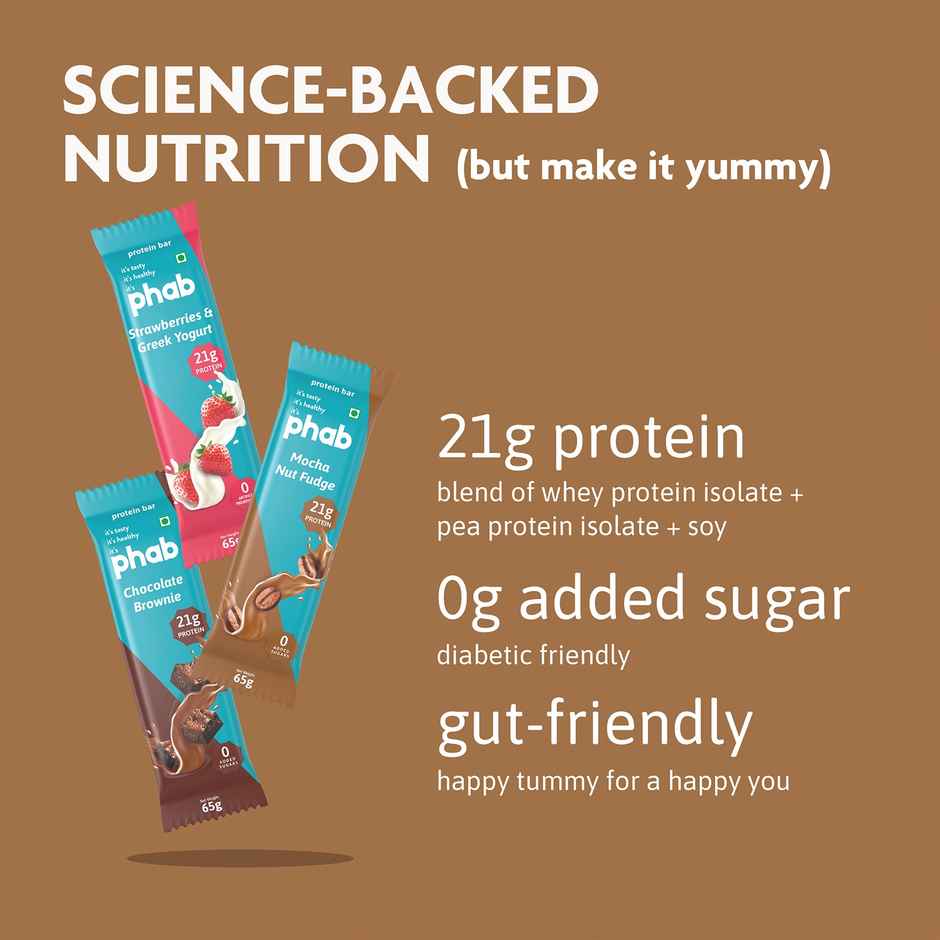 Phab 21g Protein Bar - Variety Pack
