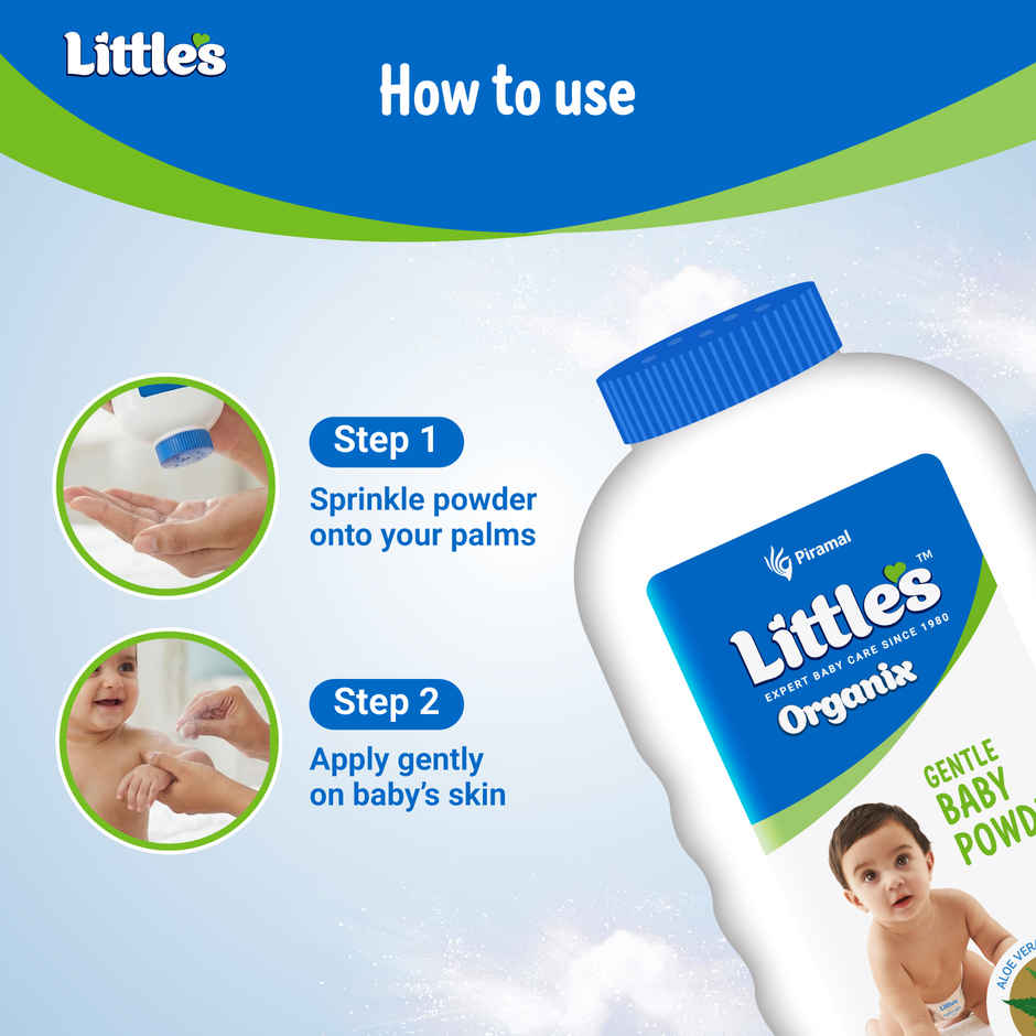 Little's Gentle Baby Powder Aloevera & Neem