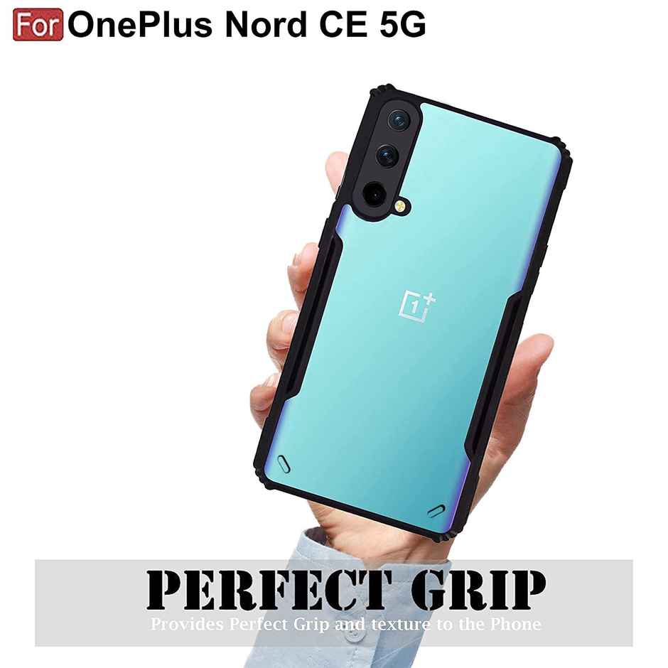 Zapcase Back Cover for OnePlus Nord CE 5G | Matte-Black
