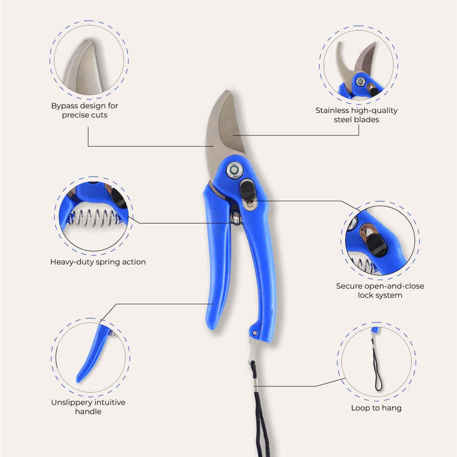 TrustBasket Garden Pruner Pruning Scissors for Plants