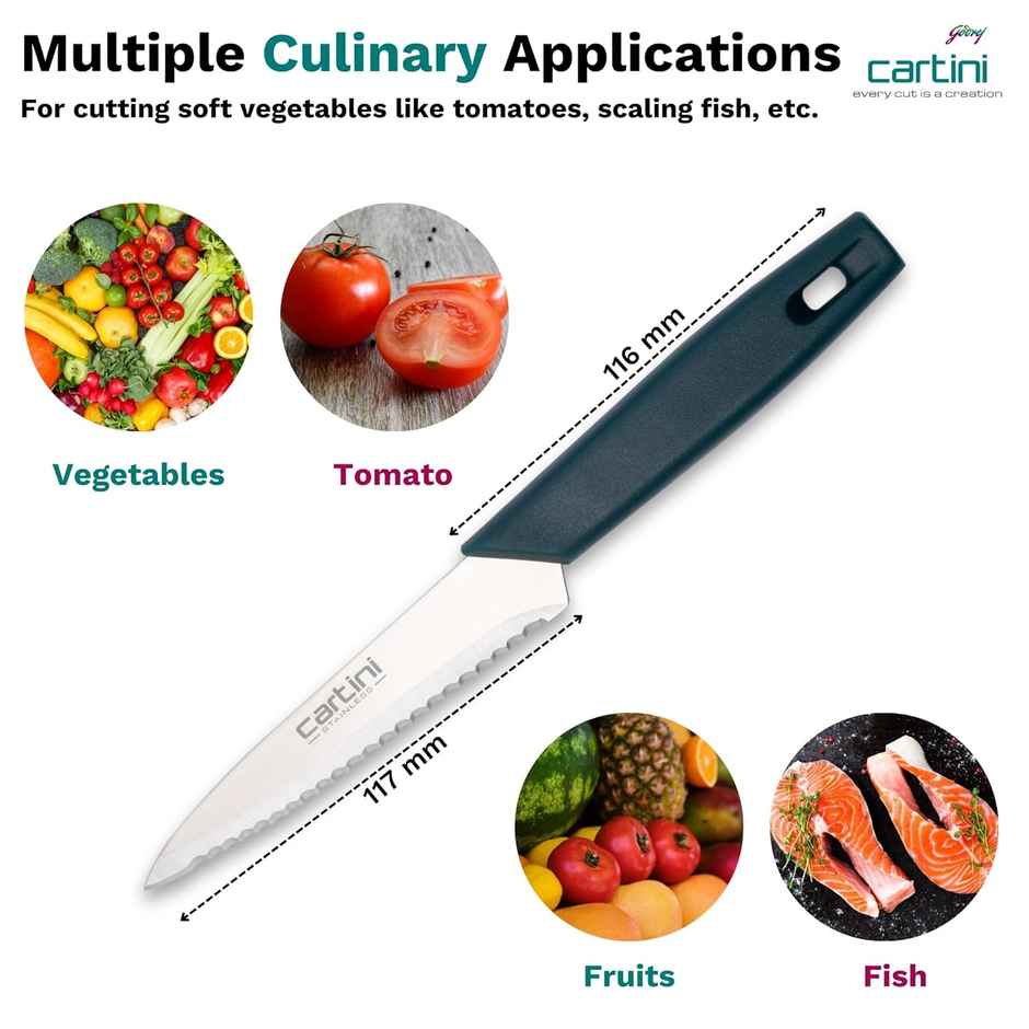 Godrej Cartini Swift Cutting Knife - Teal