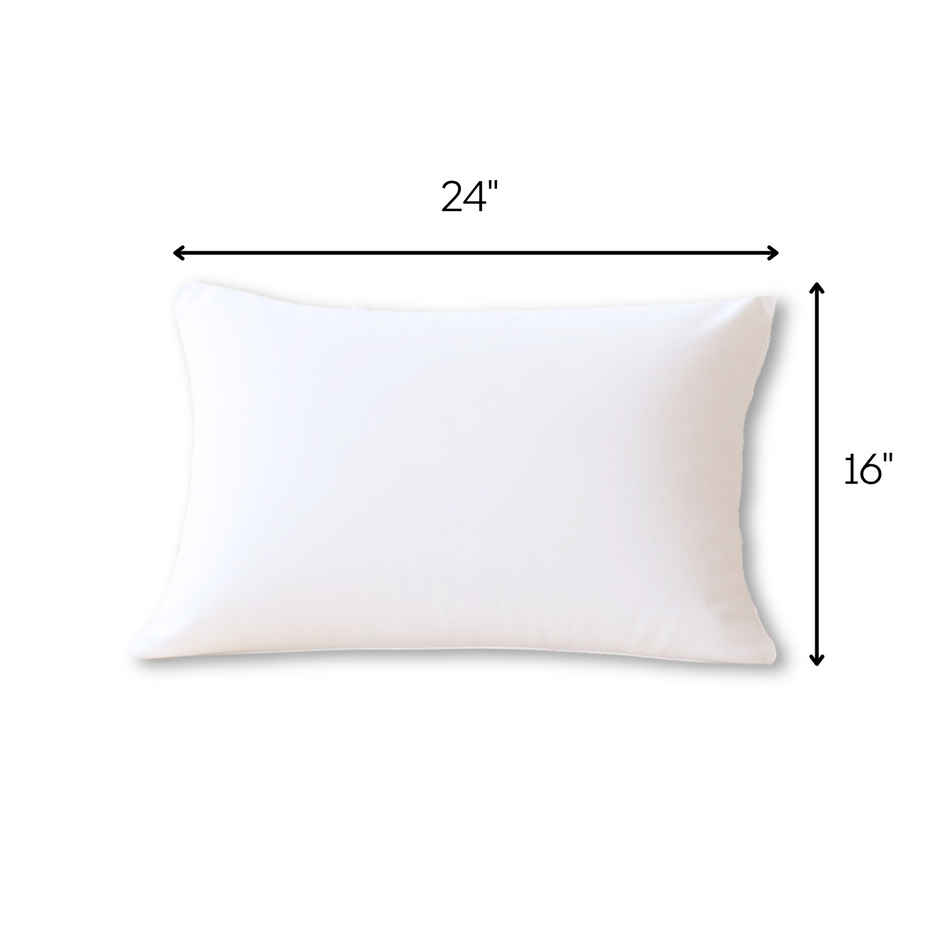 Haus & Kinder Simply Basics Pillow Filler | Solid White | 16 x 24 in