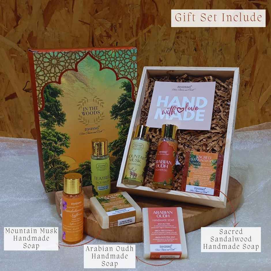 Nyassa In the Woods Gift Box - Wooden Gift Set