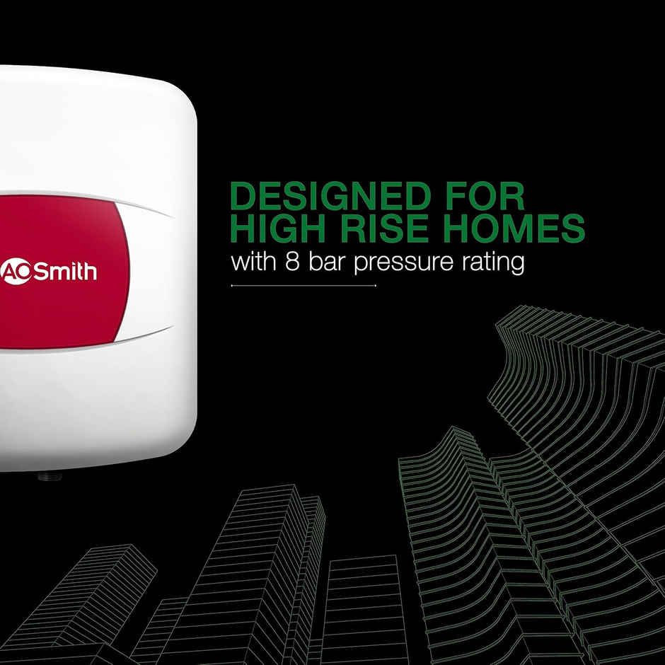 AO Smith HSE-SHS-025 Storage 25 Litre Vertical Water Heater (Geyser)