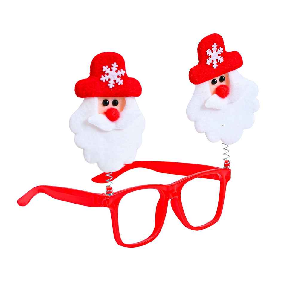 Christmas Tree & Santa Design Glitter Goggles | Party Accessory | Picfest