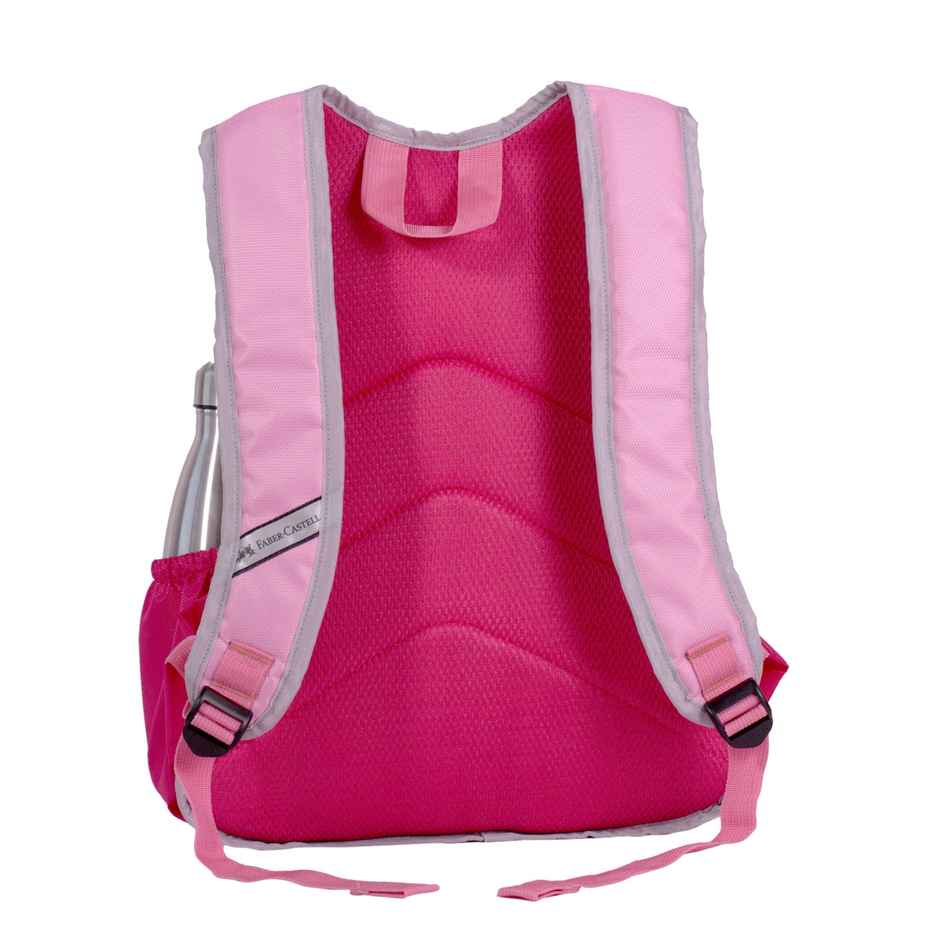 Faber-Castell Buddy School Bag, Pink, 3+ Years, 27L