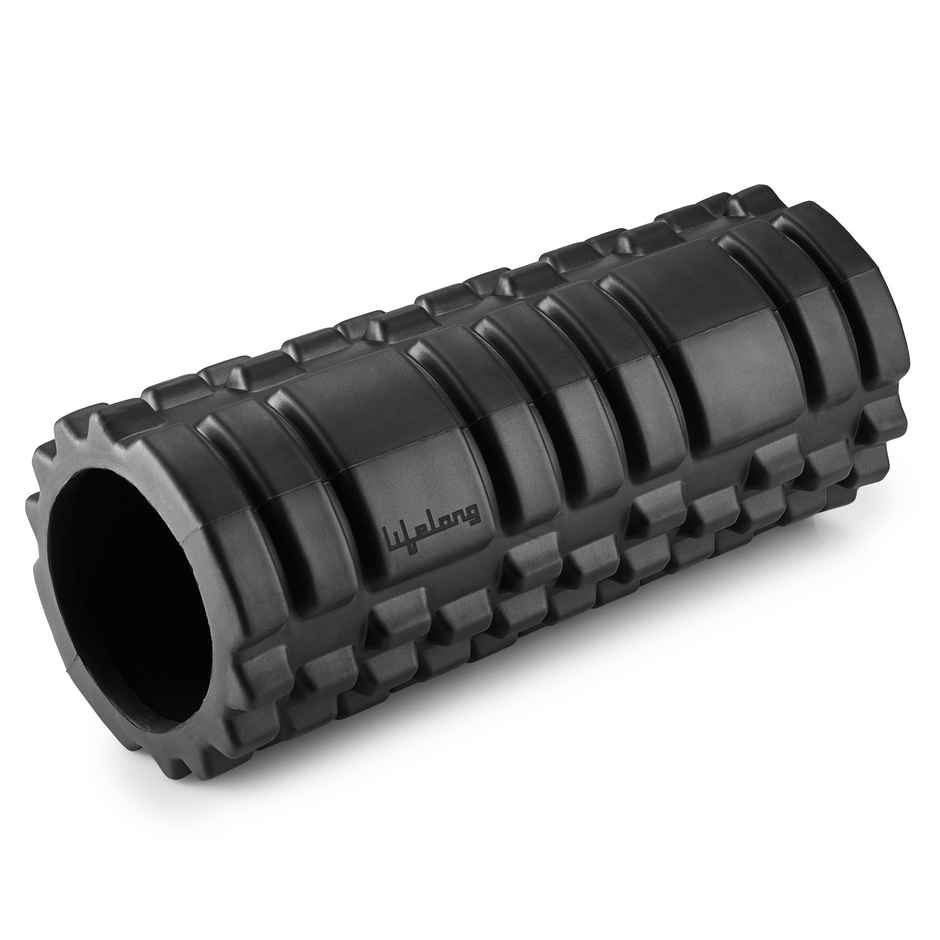 Lifelong High-Density Foam Roller for Back Pain Relief & Exercise | Black