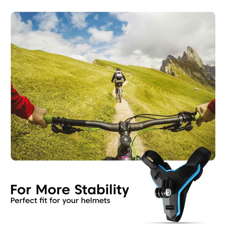 Sounce Fixing Bracket Motorcycle Helmet Chin Fixing Holder Integrated Helmet Belt (Hmtgprost)