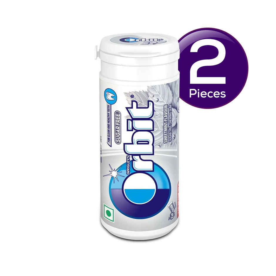 Orbit Sugar Free Sweetmint Chewing Gum Tube Combo
