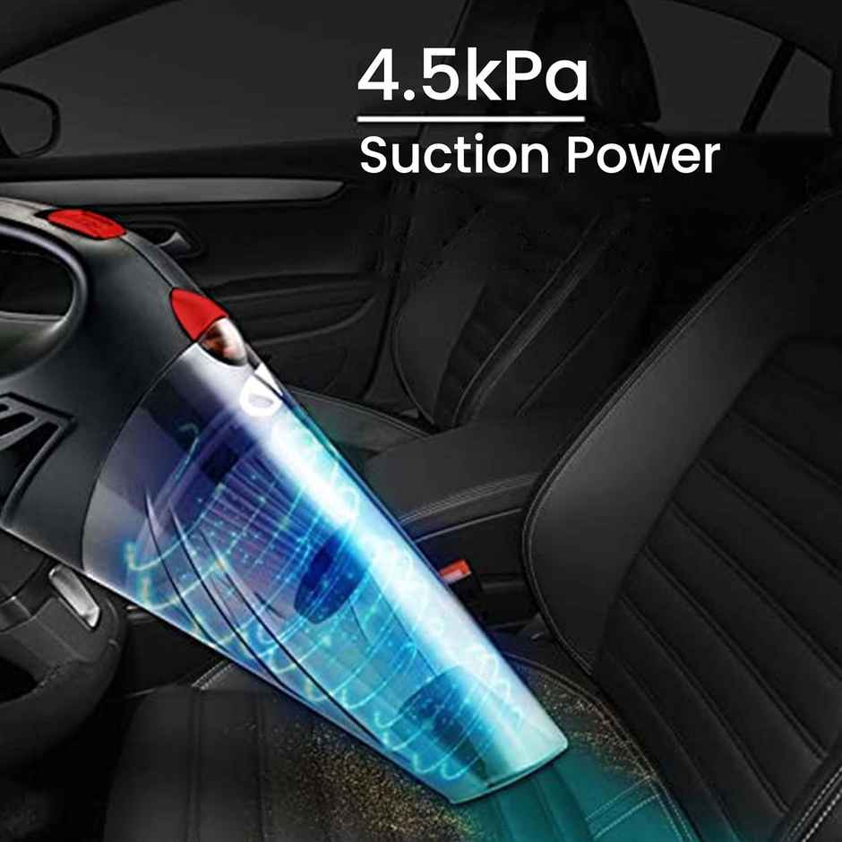 Agaro Car Vacuum Cleaner, Portable, Handheld,12V Dc /110W, 4.5Kpa Power Socket, 14.7Ft Long Cord