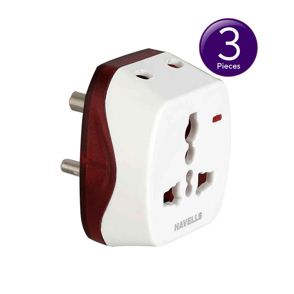 Havells 3 Pin Universal Adaptor Combo 