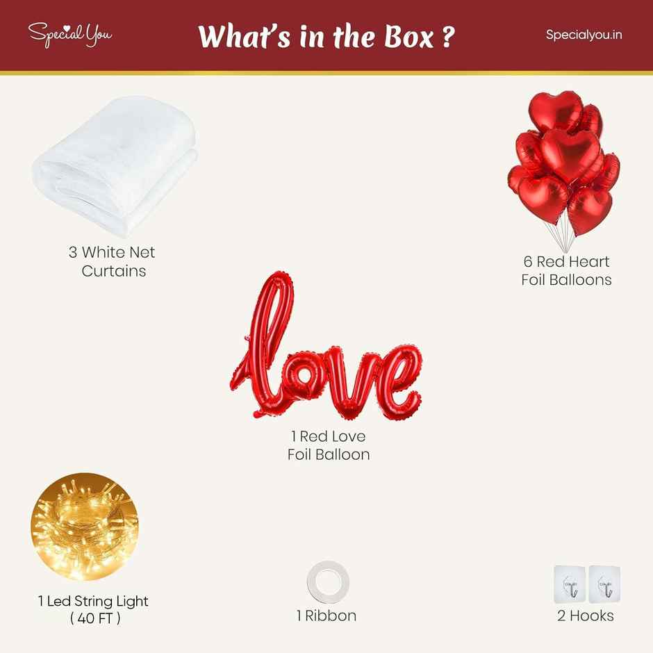 Love Canopy Tent Decoration Kit | Special You