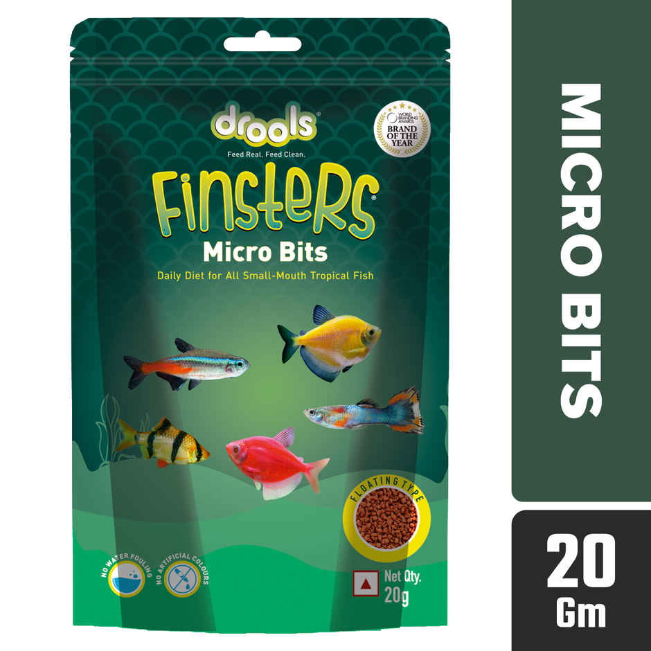 Drools Finsters Micro Bits Fish Food