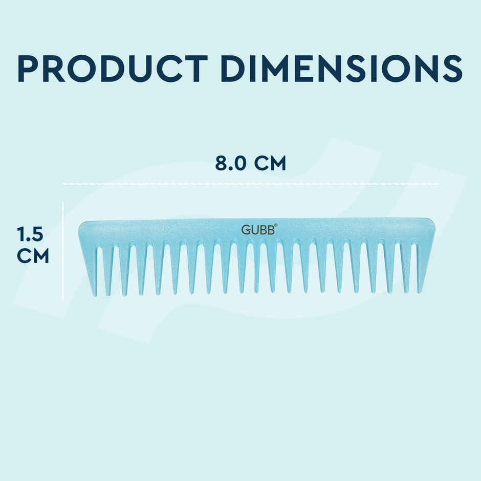 GUBB Travel Hair Comb | Santorini Hues