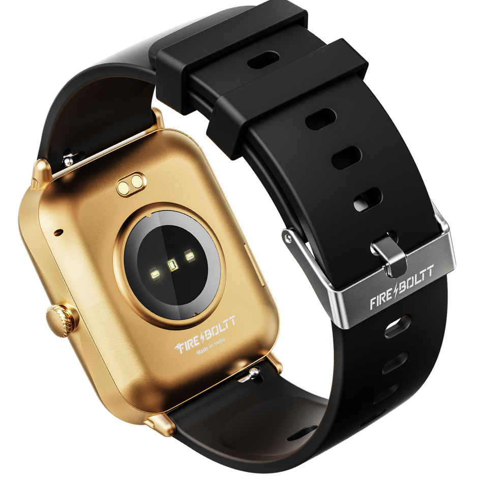 Fire Boltt Nexus 1.83 TFT BT Calling Smart Watch | Gold Black